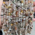 Frammenti di pietra di quarzo rutilato misto naturale irregolare per gioielli fai da te - 5-8 mm / Quarzo Rutilato Misto Naturale