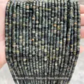 2x4mm natural sparrow stone cylinder spacer beads for DIY handmade jewelry making - Disc Shape / 2*4mm (Approx. 155 Pieces) / Natural Kambaba Jasper