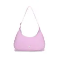 Vista frontal del bolso luna rosa con acolchado de algodón suave - Bolso de Axila Luna (MG6025) / Violeta Claro