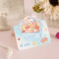 Cute cartoon candy folding birthday greeting card for kids - Style 1 Cartoon Candy Card