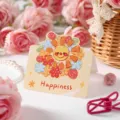 Cute cartoon sun graffiti greeting card for birthday and festival wishes decoration - Little Warm Sun (Cartoon Graffiti) / 10 Sheets Set / Beige