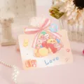 Creative 3D cartoon candy greeting card with Love text for birthday and message - Style 3 Cartoon Candy Card