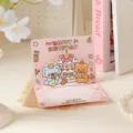 Charmante carte d'anniversaire rose 3D pop-up avec d'adorables personnages de dessins - Koala Ours Rose / Lot de 10 feuilles