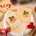 Festive hollow Christmas card with bell design and warm holiday greetings. - Christmas Bell / 10 Sheets Set