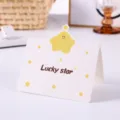 Tarjeta de regalo creativa y linda de 'Lucky Star' para niños y pastelerías - Estilo Estrella
