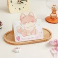 Cute cartoon fox greeting card with You can do it motivational quote for kids - Little Fox / 10 Pieces Pack