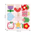 Set of cartoon forest lollipop decorative cards with dimensions 304mm x 277.5mm - Forest Series / 10 Pieces/Pack