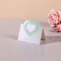 Elegante tarjeta de felicitación de corazón verde con mensaje Best wishes de ocasión - Mago de Oz (Corazón Soñador Vibrante)