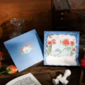 3D-Pop-up-Grußkarten-Set mit Rosen, eleganter Goldfolienprägung und blauem Umschlag. - Rosengelübde (1321) / Unabhängige Verpackung Mit Goldprägung Umschlag