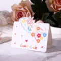 Mignonne carte de vœux dessin animé minimaliste avec design Good Luck soleil et nuage - Style Bonne Chance