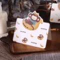 Süße Affen-Cartoon Vintage Klappkarte für Kindergeschenke und Floristen-Botschaften - Affe (3614)