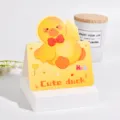 Süße gelbe Ente Cartoon Klappkarte für Kindertag Nachrichten und Geschenkdekoration - Süße Ente (1231) / 10 Blatt Set