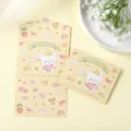 Linda tarjeta de felicitación de sobre plegable con gato para mensajes DIY - Tiempo Pastoral (Estilo Gato y Pollito)