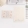 Set de papeterie mignon avec chien de dessin animé, papier à lettres et enveloppe - Chiot Heureux