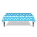 Tovaglia usa e getta con motivo a nuvole per decorazioni di feste di compleanno - Cloud Print Tablecloth