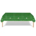 Détail de la nappe jetable motif terrain de football pour fête à thème sportif - Nappe Terrain de Foot Style 24 / 137*274cm