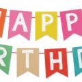 Kleurrijke Happy Birthday vlaggetjesbanner voor de versiering van verjaardagsfeest - Banner / 1 Stuk