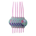 Pailles flexibles thème sirène rose pour décoration de table d'anniversaire enfant - Paille / Lot de 6
