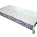 Nappe jetable en plastique rose avec motif licorne et arc-en-ciel pour les fêtes - Nappe Licorne YC / 1 Pièce/Paquet (130*220cm)