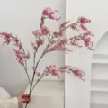 Rama de flores de limonium artificiales rosas para decoración elegante de hogar y bodas - Rosa