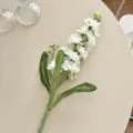 Τεχνητό λευκό κλαδί άνθους για την κομψή διακόσμηση του σπιτιού και του γάμου σας - Λευκό Γάλακτος