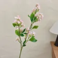 Realistic pink artificial lilac flower branch for elegant home decor and wedding scenes - Pink