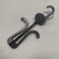 Durable black plastic display hook for sandals and flip-flops, SKU variant presentation - Symmetrical Branch Style (CY04005)