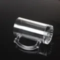 Transparenter Glas-Bierkrug mit Griff und verstärktem Boden für den Heimgebrauch - ZB65 Bierkrug