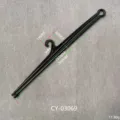 Appendiabiti nero in plastica per sciarpe con misure, gancio rimovibile 268 mm - Gancio Asta Lunga Liscio (CY03069)