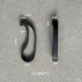 Black silicone plastic handle hook for digital packaging with dimensions and 1.70g weight - 防滑纹理款(CY00312)