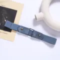 Cintura elastica senza fibbia per jeans da donna, tendi vita invisibile regolabile. - Azzurro