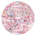 Süße rosa Axolotl Sticker Pack 100 Stk wasserdichte Vinyl Aufkleber für Tagebuch Laptop - 100 Stück/Packung