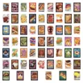 60 pz simpatici adesivi di cibo cartone animato dessert pane impermeabili decalcomanie vinile DIY - 60 Pezzi/Confezione / Poster di Dessert Dipinto a Mano
