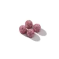 Pink Rhinestone Tire Valve Caps Crystal Universal Wheel Stem Dust Covers Set of 4 - Pink *4