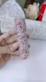 Pulverizador de perfume de 5ml hecho a mano con pedrería y motivos rojos para viajes de lujo - Clásico / 10ml / Rosa