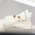 Pendentif goutte en cristal rouge et blanc en acier inoxydable doré pour bijoux DIY - 074 Goutte en Strass