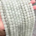 Natural pale green She Tai Jade old-shape beads for DIY jewelry making - Antique Style Beads / 9*10mm (Approx 40 Pieces/Pack) / Natural Shetaicui Jade
