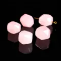 Perles de cristal de quartz rose irrégulières à facettes pour création de bijoux 10-20mm - Env. 10-20mm / Perles Facettées Quartz Rose Naturel