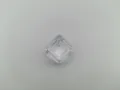 Close-up of clear mechanical keyboard switch tester base for DIY fidget keychains - Single Key Base / High Transparency