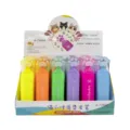 Cute cat claw pastel highlighters set, soft tip aesthetic marker pens for students and office. - 36 Pieces Display Box / Fluorescent Colors