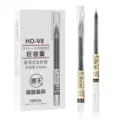 Bolígrafo de gel líquido directo 0.5mm rollerball de secado rápido set 12 pzs - 0.5mm / Negro