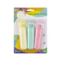 Cute cat paw highlighter set of 3 pastel markers for cute stationery fans and study notes. - 3pcs / Yellow Green Pink Macaron