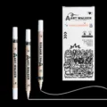 Witte acryl marker pen enkel stuk met waterdichte en ondoorzichtige inkt voor art. - Enkel Stuk / Wit