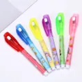 Set mit 6 bunten unsichtbaren Tinte UV-Licht Stiften, magischen Stiften für Schreibwaren. - Rosa, 1er-Pack