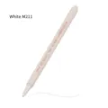 White metallic paint pen with fine tip for professional DIY graffiti and craft projects - White
