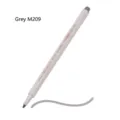 Grey metallic paint pen with hard tip for DIY graffiti and metallic crafts No.6561 - Black