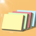 Bunte Haftnotizen Notizblock mehrfarbig Schreibwaren Bürobedarf 76x101mm praktis - #322 Farbpapier (100 Seiten)