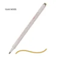 Metallic gold paint pen with hard tip for DIY crafts graffiti and art projects - Gold