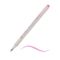Rosaroter Metallic-Marker mit weicher Pinselspitze und professionellem Sechskantschaft - Fuchsia
