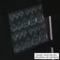 Waterdichte transparante dubbelzijdige teennagel gelei lijmstickers, 24 stuks per vel - Teennagel Stijl / 24 Stuks Verpakking